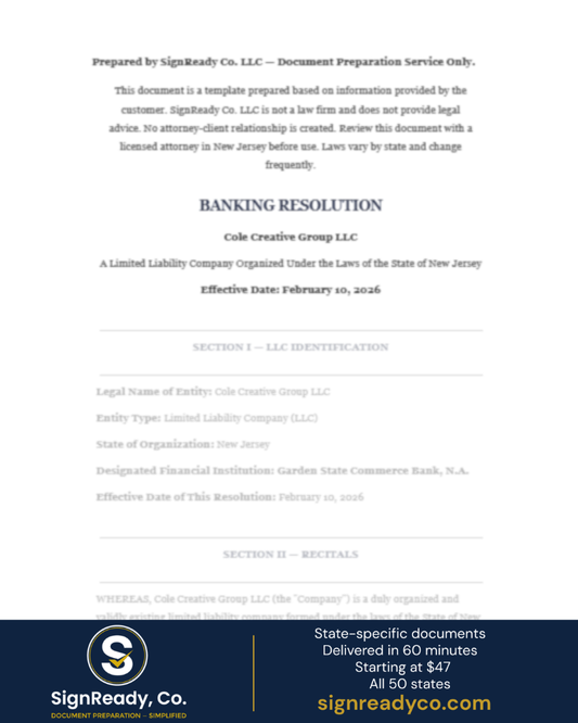 Banking Resolution