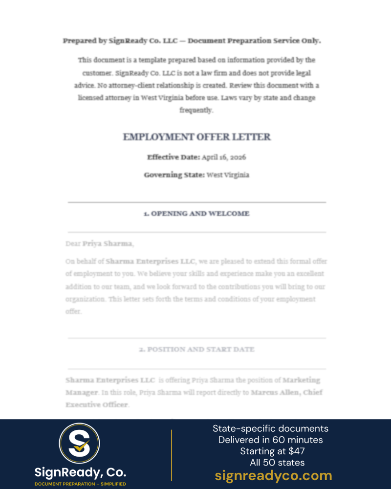 Offer Letter