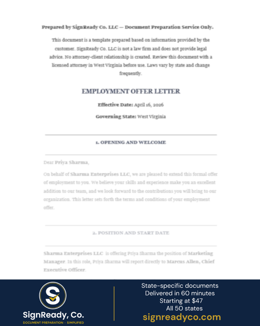 Offer Letter