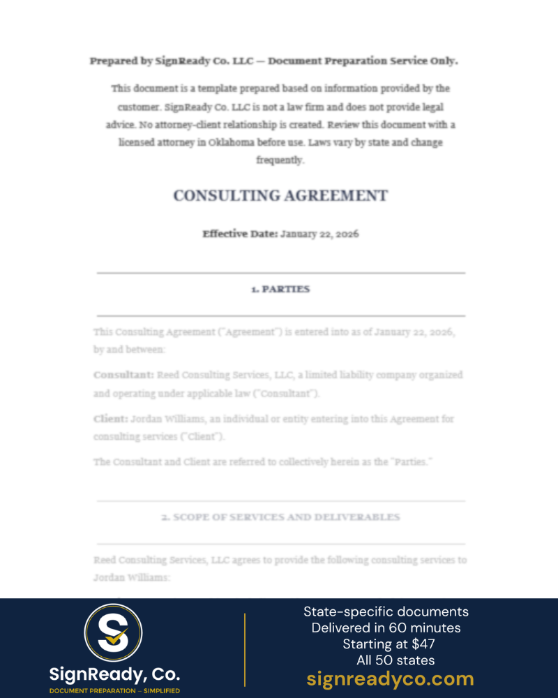 Consulting Agreement