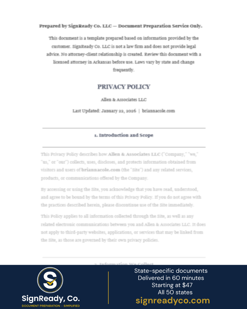 Privacy Policy