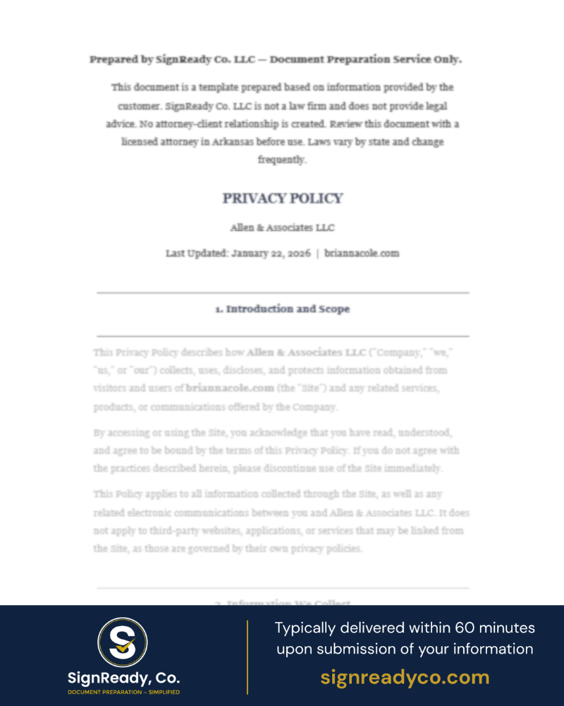 Privacy Policy