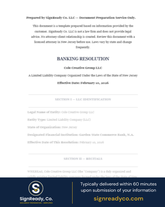 Banking Resolution